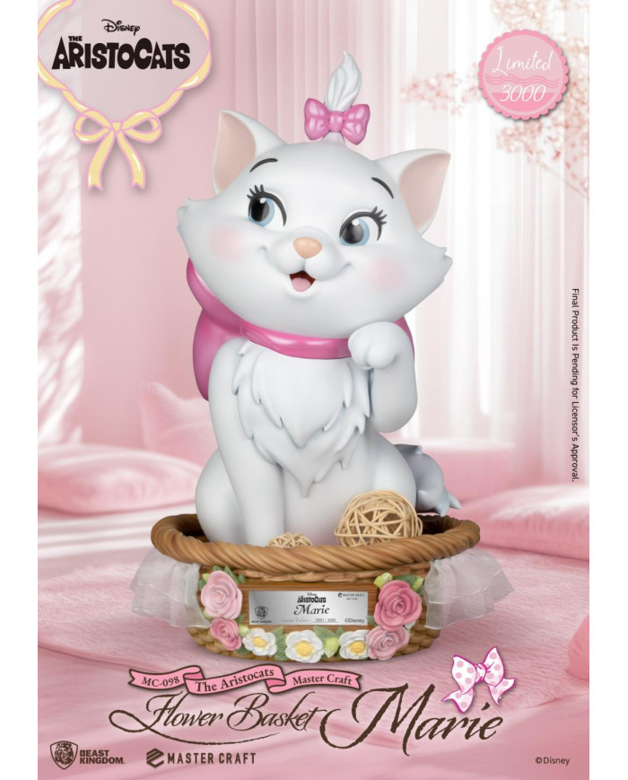 Statuette Les Aristochats Beast Kingdom Master Craft Marie au Panier