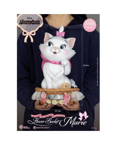 Statuette Les Aristochats Beast Kingdom Master Craft Marie au Panier