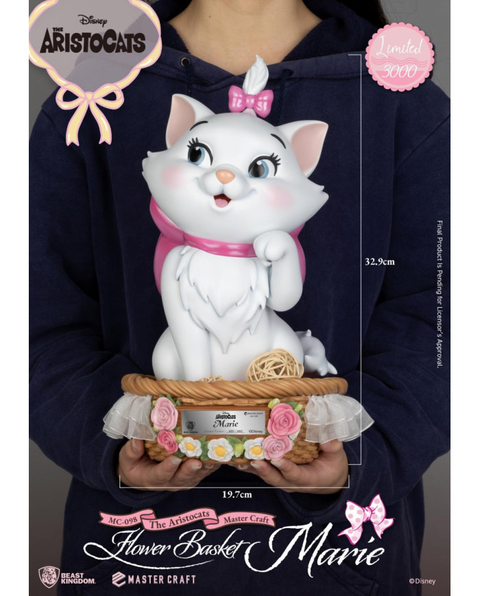 Statuette Les Aristochats Beast Kingdom Master Craft Marie au Panier