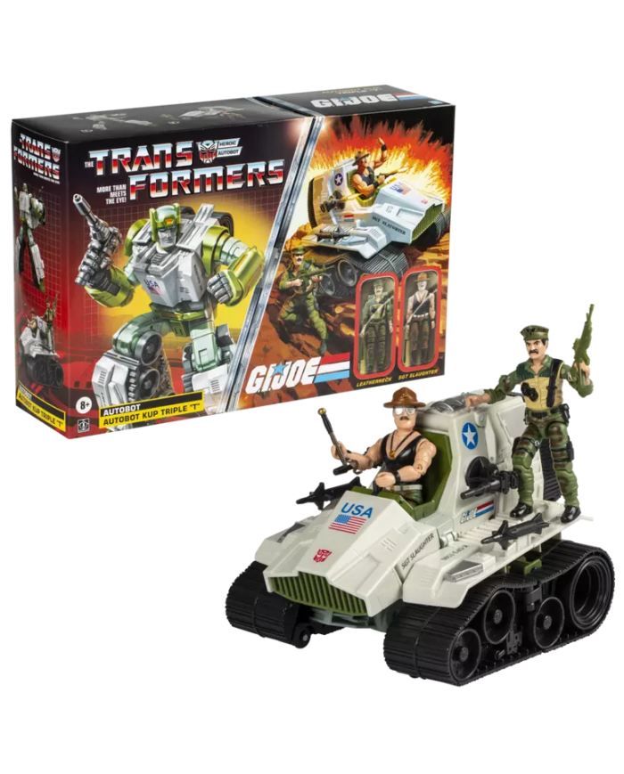 Figurine Transformers G.I. Joe Autobot Kup Triple T Hasbro