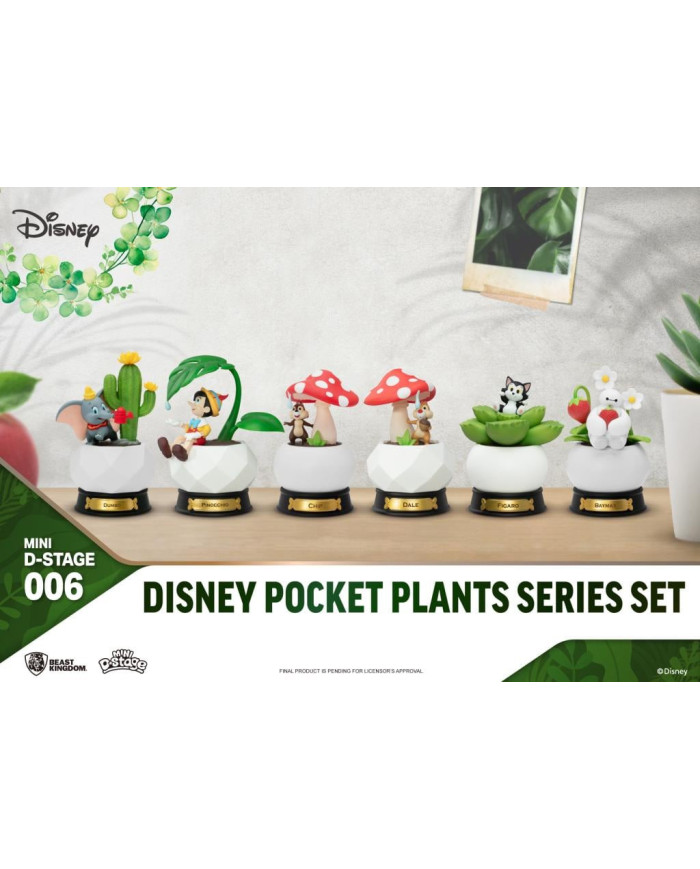 Figurines Disney Pocket Plant Series - Beast Kingdom - Mini D-Stage