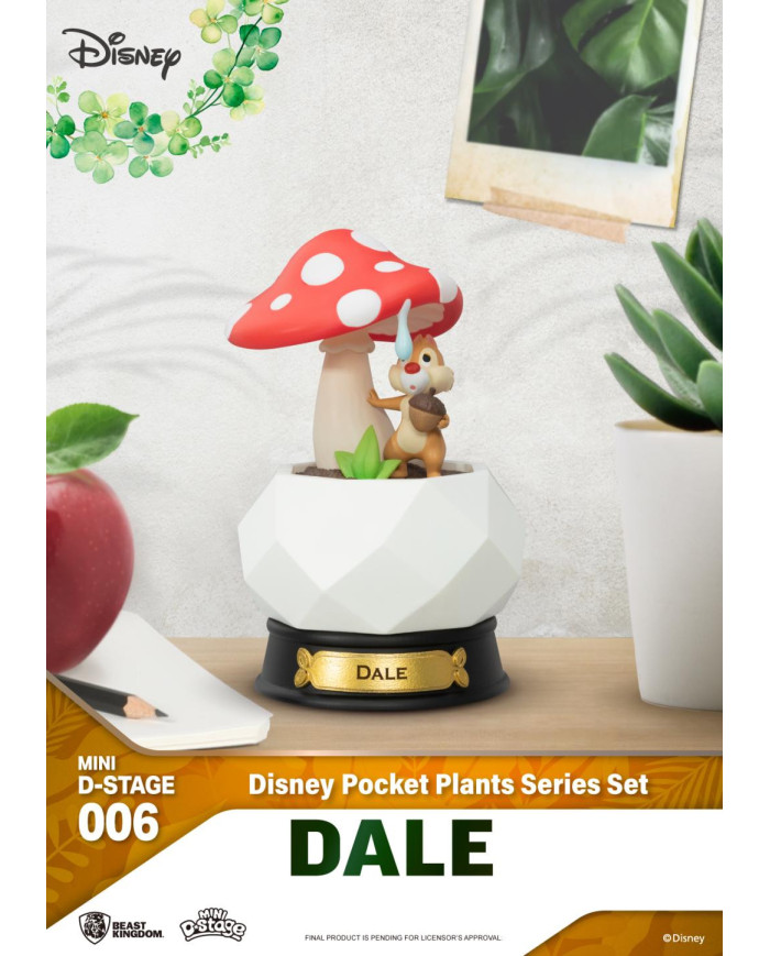 Figurines Disney Pocket Plant Series - Beast Kingdom - Mini D-Stage