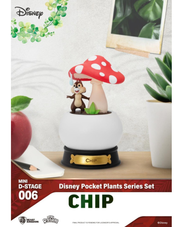 Figurines Disney Pocket Plant Series - Beast Kingdom - Mini D-Stage