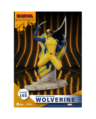 Deadpool & Wolverine- Wolverine - Diorama Wolverine Deadpool Beast Kingdom D-Stage