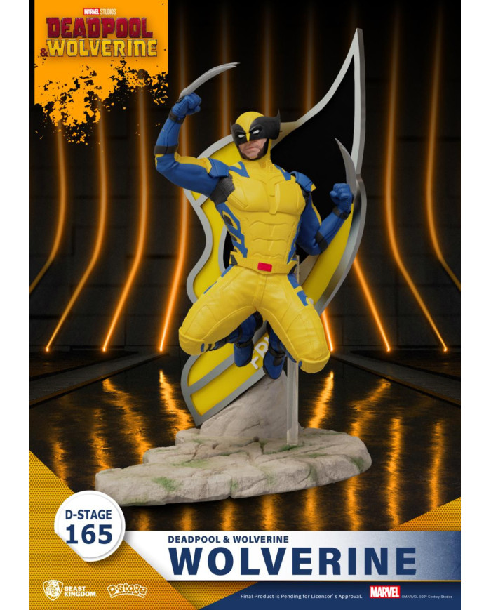 Deadpool & Wolverine- Wolverine - Diorama Wolverine Deadpool Beast Kingdom D-Stage