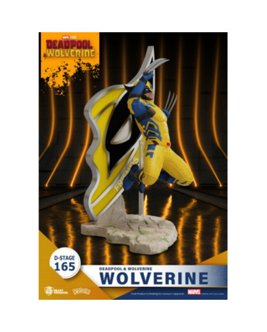 Deadpool & Wolverine- Wolverine - Diorama Wolverine Deadpool Beast Kingdom D-Stage