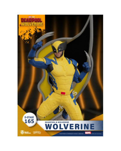 Deadpool & Wolverine- Wolverine - Diorama Wolverine Deadpool Beast Kingdom D-Stage