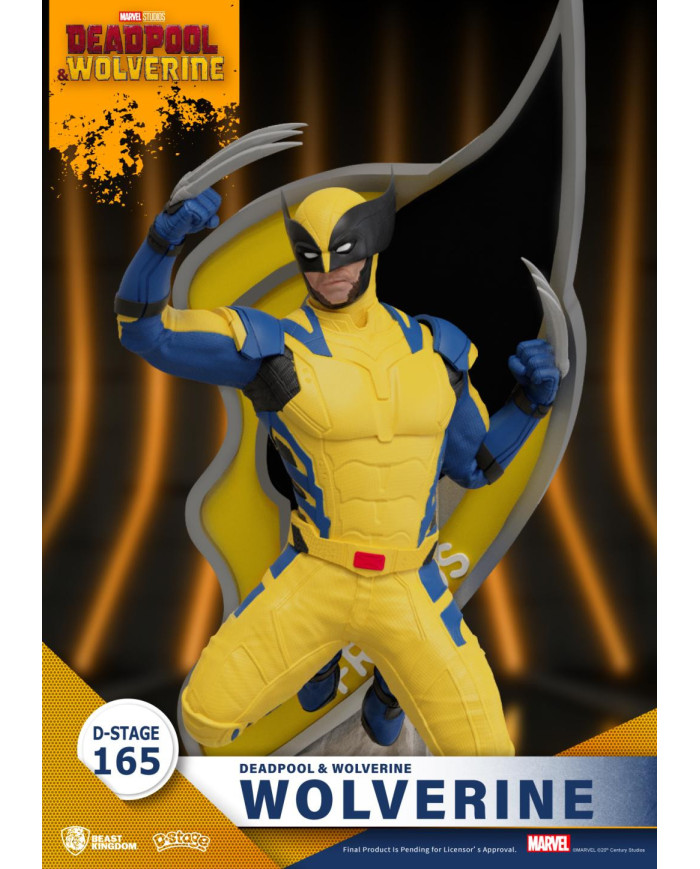 Deadpool & Wolverine- Wolverine - Diorama Wolverine Deadpool Beast Kingdom D-Stage