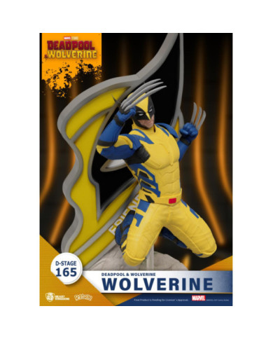 Deadpool & Wolverine- Wolverine - Diorama Wolverine Deadpool Beast Kingdom D-Stage