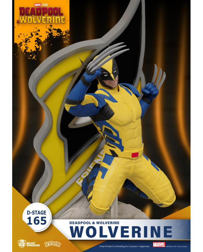 Deadpool & Wolverine- Wolverine - Diorama Wolverine Deadpool Beast Kingdom D-Stage