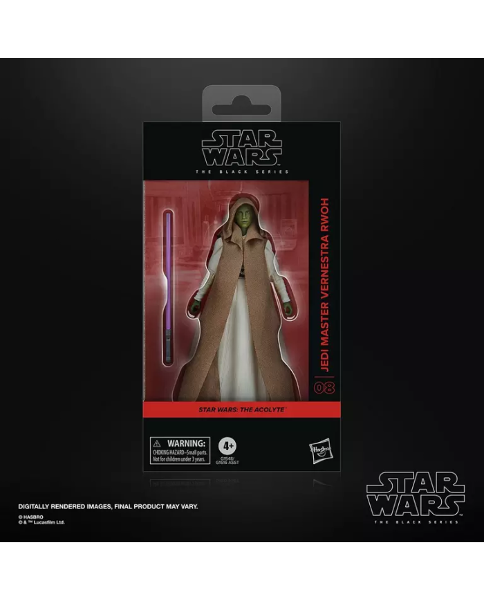 Figurine The Acolyte Jedi Vernestra Rwoh Black Series - Star Wars Hasbro