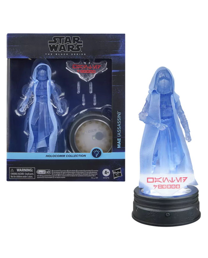 Figurine Star Wars Black Series - Mae Assassin Holocomm - Hasbro