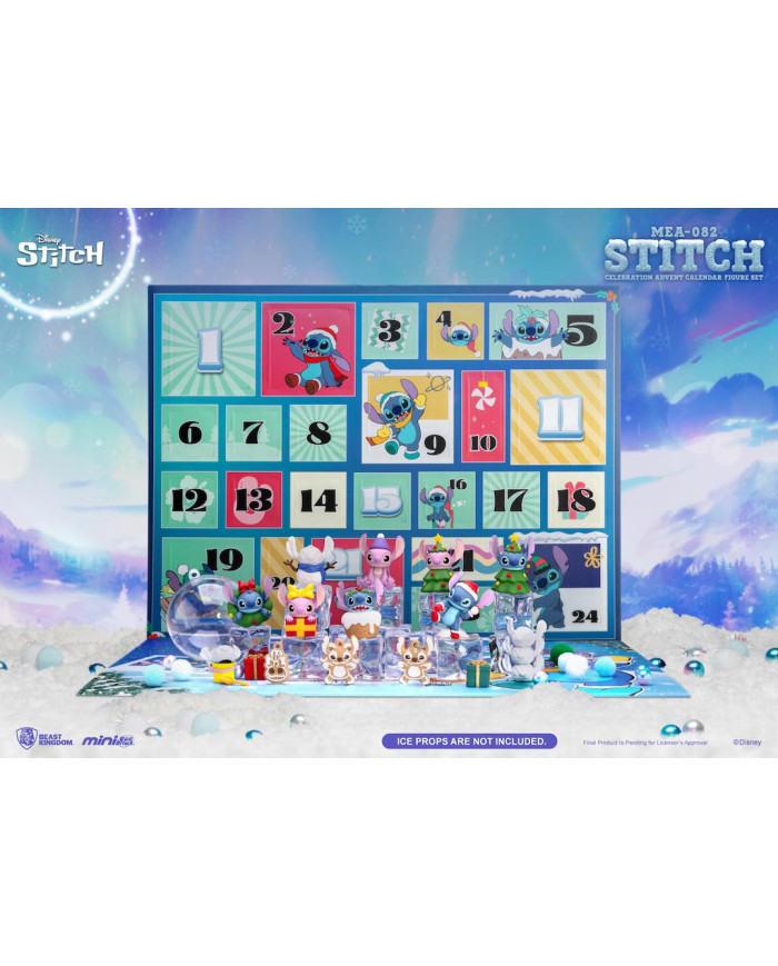 Lilo & Stitch - Calendrier de l'Avent Figurines Stitch Celebration Beast Kingdom