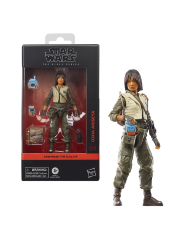 Figurine The Acolyte Osha Aniseya Black Series 15cm Star Wars Hasbro