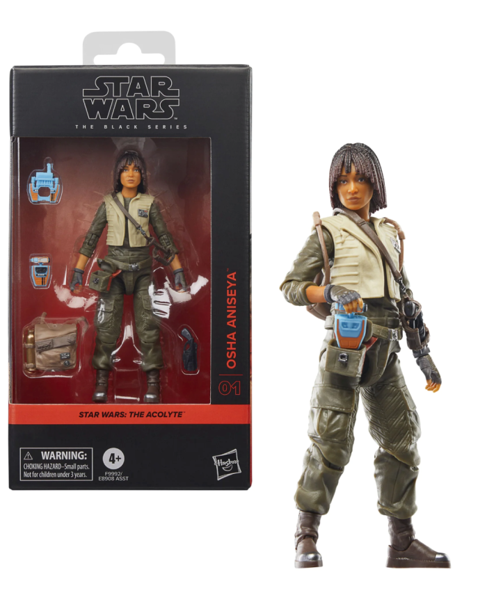 Figurine The Acolyte Osha Aniseya Black Series 15cm Star Wars Hasbro