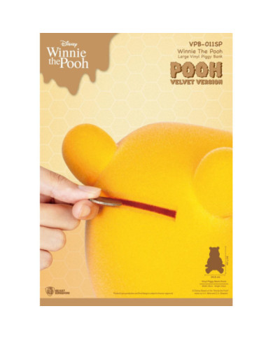 Tirelire Winnie l'Ourson Velours Beast Kingdom VPB-011
