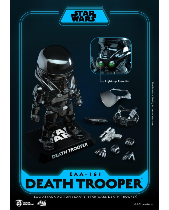 Figurine Star Wars Death Trooper Egg Attack Action - Beast Kingdom