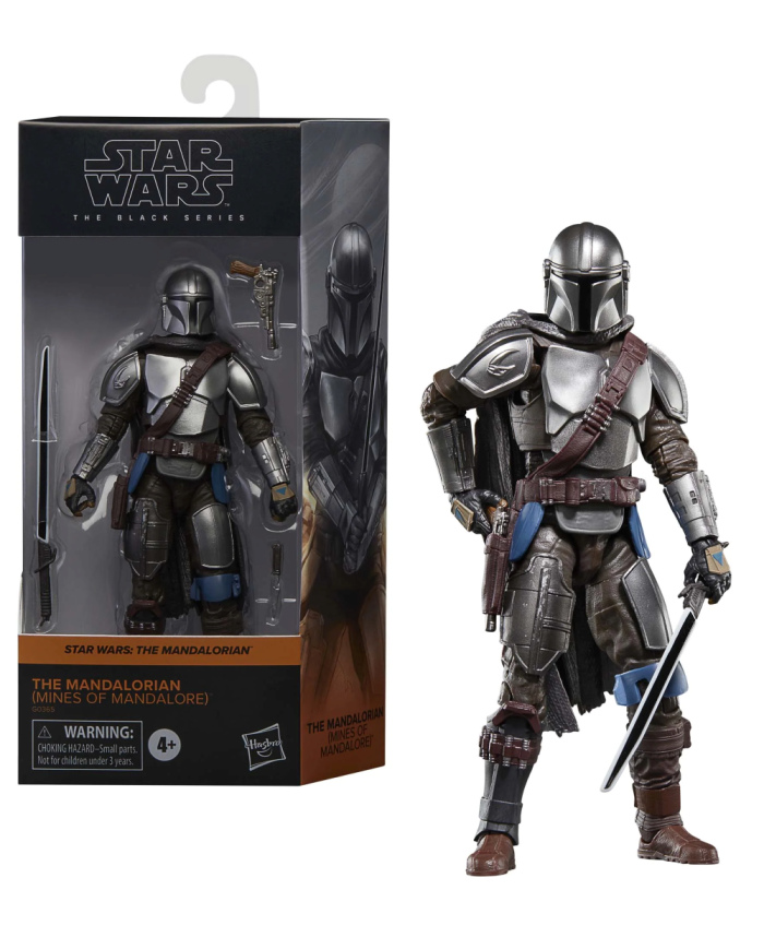 Figurine The Mandalorian Black Series Star Wars Mandalorian Mando (Mine de Mandalore) Hasbro