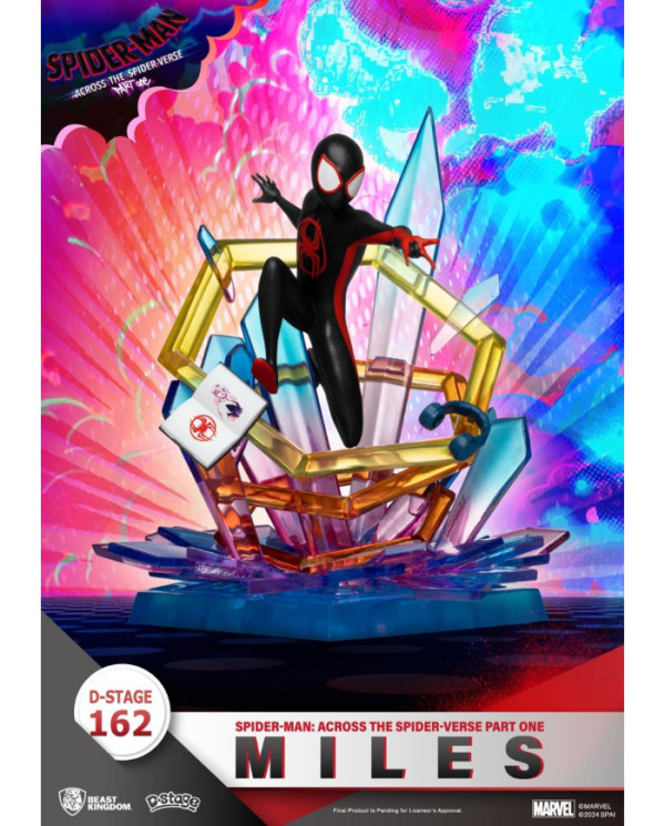 Spider-Man Across The Spider-Verse - Diorama Spider-Man Miles - Beast Kingdom D-Stage