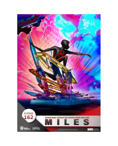 Spider-Man Across The Spider-Verse - Diorama Spider-Man Miles - Beast Kingdom D-Stage