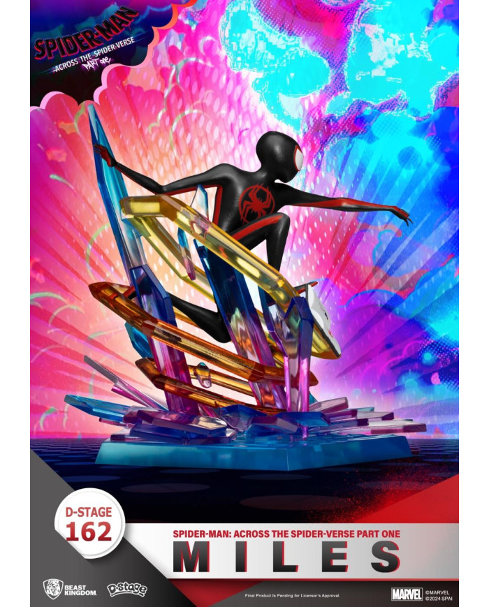 Spider-Man Across The Spider-Verse - Diorama Spider-Man Miles - Beast Kingdom D-Stage