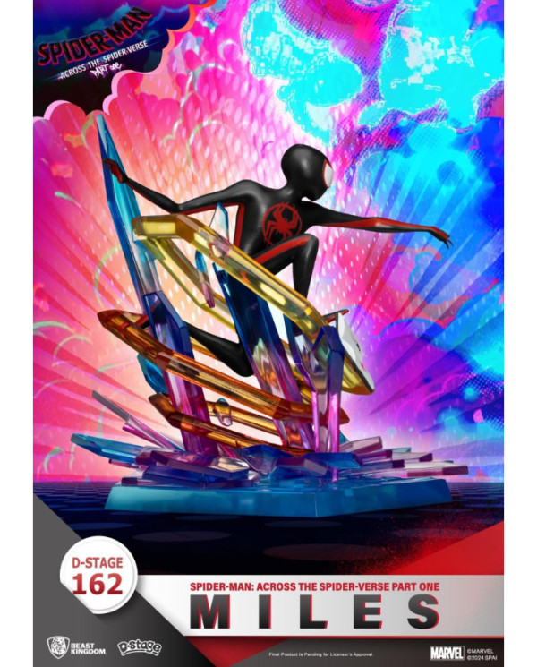 Spider-Man Across The Spider-Verse - Diorama Spider-Man Miles - Beast Kingdom D-Stage
