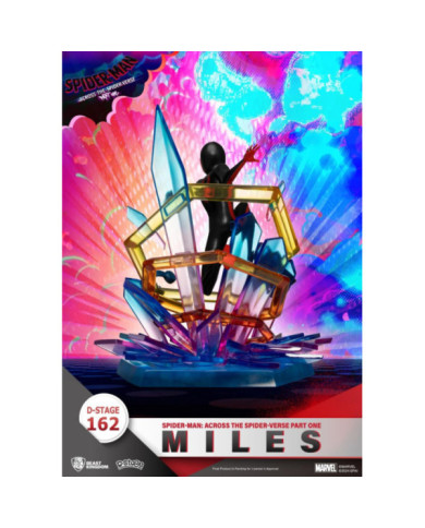 Spider-Man Across The Spider-Verse - Diorama Spider-Man Miles - Beast Kingdom D-Stage