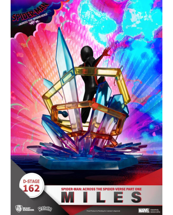 Spider-Man Across The Spider-Verse - Diorama Spider-Man Miles - Beast Kingdom D-Stage