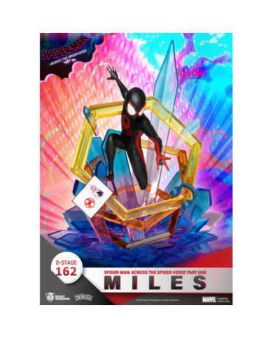 Spider-Man Across The Spider-Verse - Diorama Spider-Man Miles - Beast Kingdom D-Stage