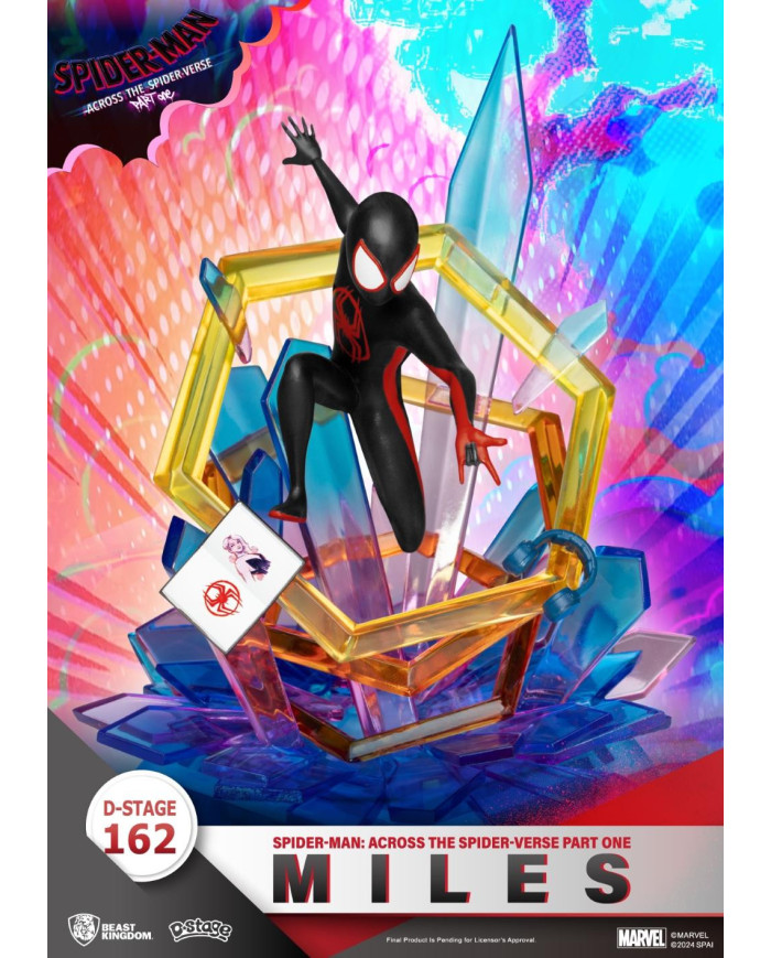 Spider-Man Across The Spider-Verse - Diorama Spider-Man Miles - Beast Kingdom D-Stage