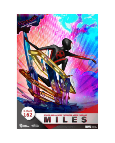 Spider-Man Across The Spider-Verse - Diorama Spider-Man Miles - Beast Kingdom D-Stage