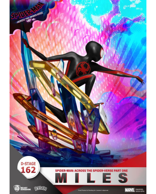 Spider-Man Across The Spider-Verse - Diorama Spider-Man Miles - Beast Kingdom D-Stage