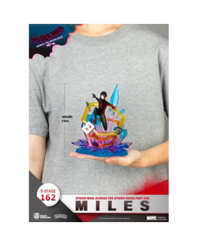 Spider-Man Across The Spider-Verse - Diorama Spider-Man Miles - Beast Kingdom D-Stage
