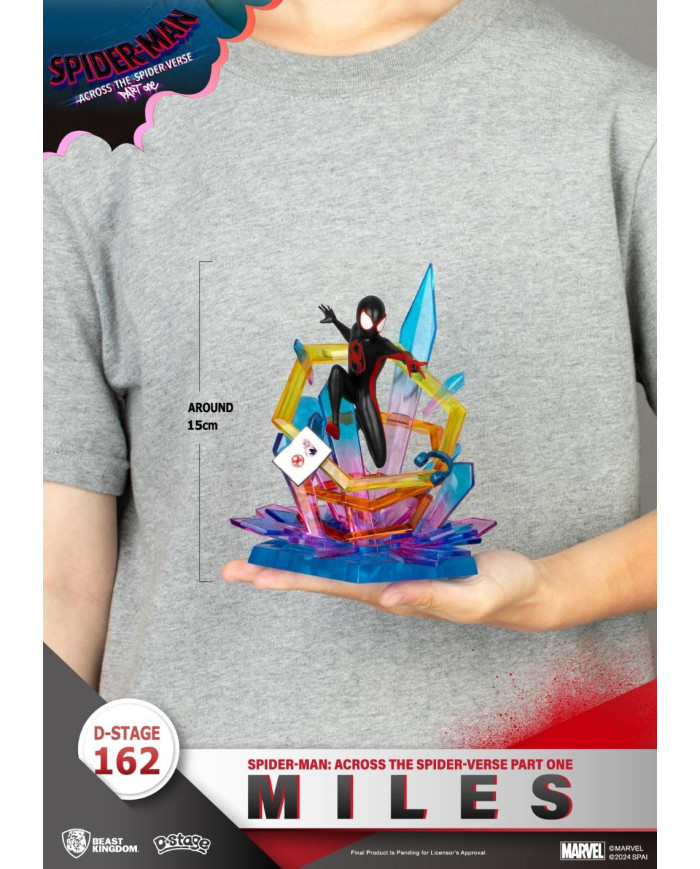 Spider-Man Across The Spider-Verse - Diorama Spider-Man Miles - Beast Kingdom D-Stage