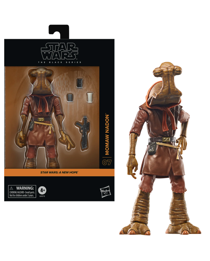Figurine Star Wars Un Nouvel Espoir Momaw Nadon Black Series 15cm Star Wars Hasbro