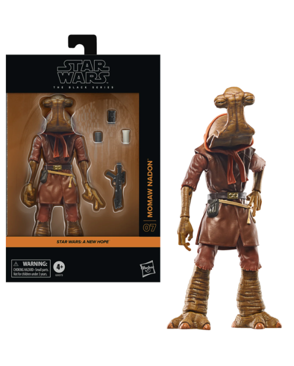 Figurine Star Wars Un Nouvel Espoir Momaw Nadon Black Series 15cm Star Wars Hasbro