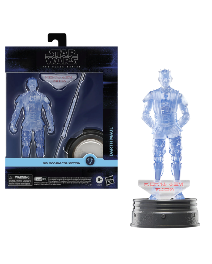 Figurine Dark Maul Holocomm - Star Wars Black Series Hasbro