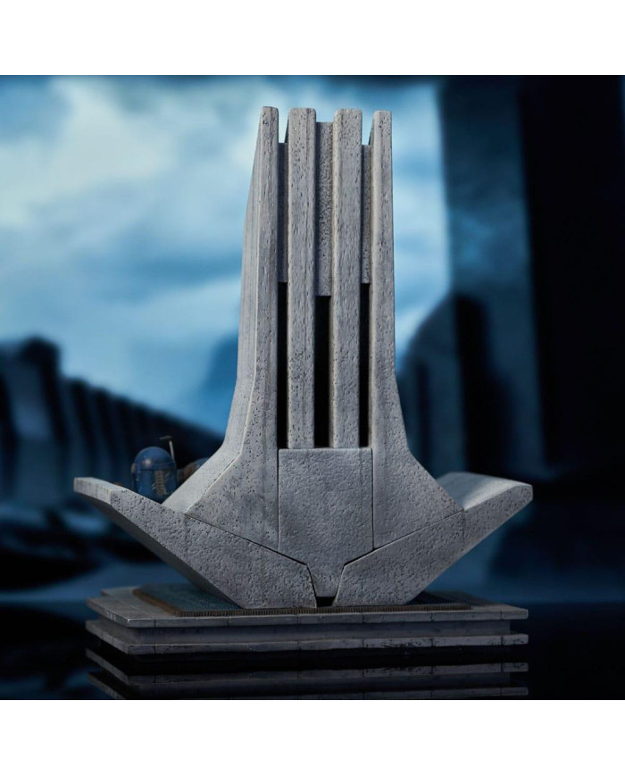 The Mandalorian - Statue Bo-Katan sur Trône - Gentle Giant - Mandalorian