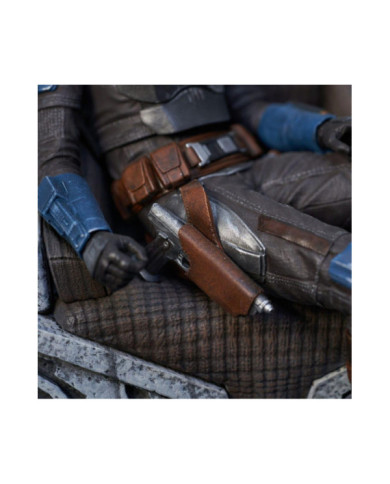 The Mandalorian - Statue Bo-Katan sur Trône - Gentle Giant - Mandalorian