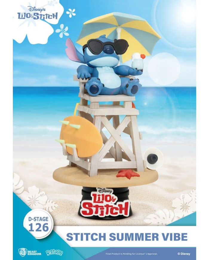Lilo & Stitch - Diorama Stitch Summer Vibe Beast Kingdom D-Stage