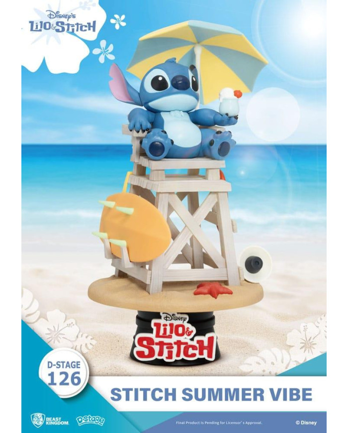 Lilo & Stitch - Diorama Stitch Summer Vibe Beast Kingdom D-Stage
