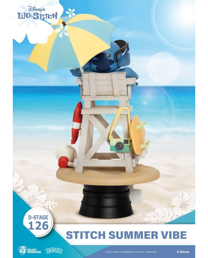 Lilo & Stitch - Diorama Stitch Summer Vibe Beast Kingdom D-Stage