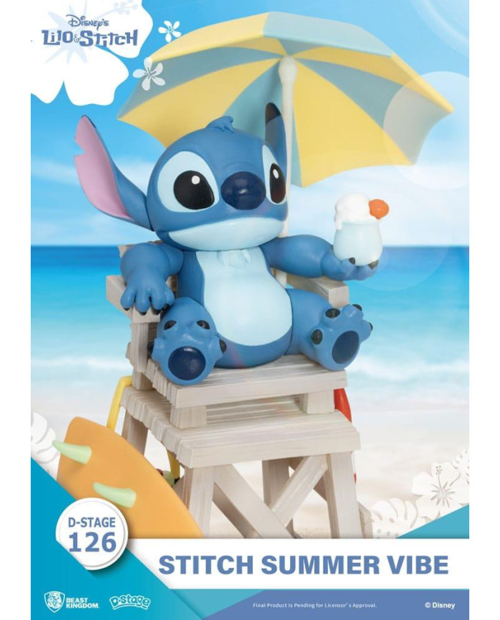 Lilo & Stitch - Diorama Stitch Summer Vibe Beast Kingdom D-Stage