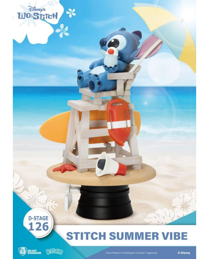 Lilo & Stitch - Diorama Stitch Summer Vibe Beast Kingdom D-Stage