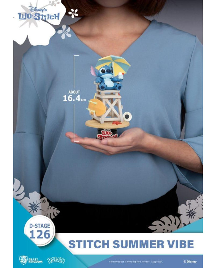 Lilo & Stitch - Diorama Stitch Summer Vibe Beast Kingdom D-Stage