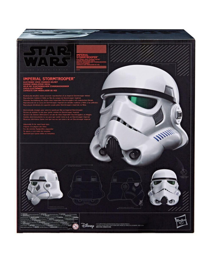 Star Wars - Casque Électronique Stormtrooper Impérial Black Series Hasbro