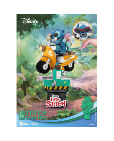 Lilo & Stitch - Diorama Stitch Coin Ride Beast Kingdom D-Stage