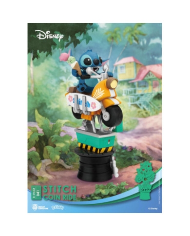 Lilo & Stitch - Diorama Stitch Coin Ride Beast Kingdom D-Stage