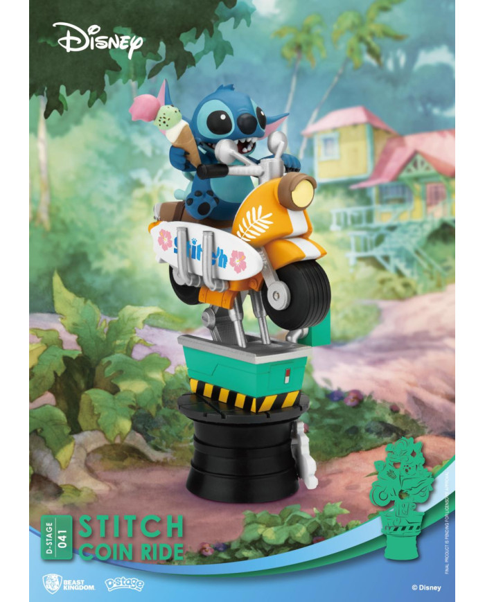 Lilo & Stitch - Diorama Stitch Coin Ride Beast Kingdom D-Stage