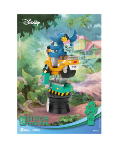 Lilo & Stitch - Diorama Stitch Coin Ride Beast Kingdom D-Stage